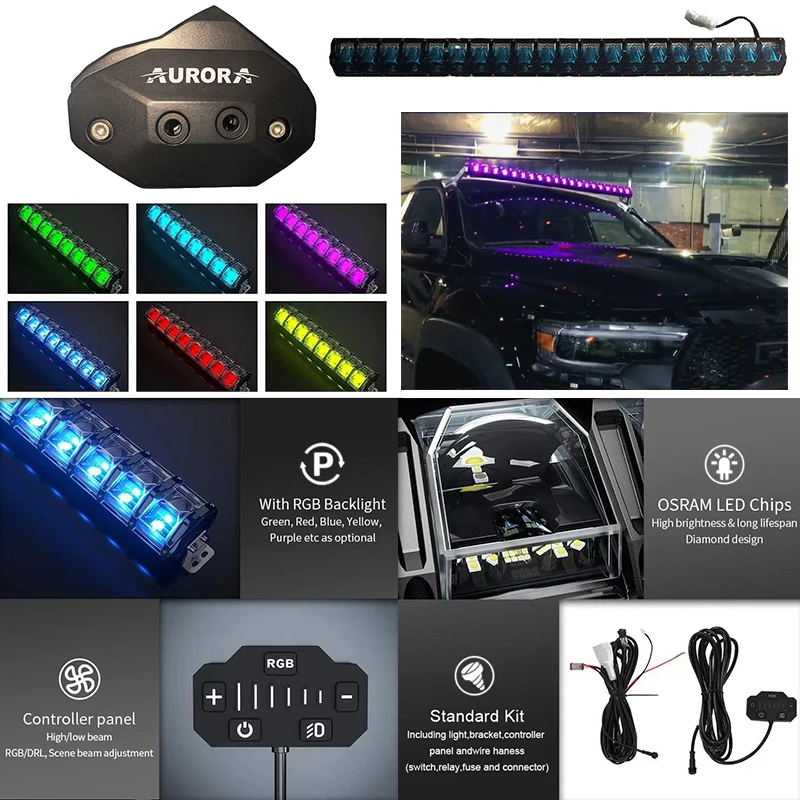 Lantsun J9057 51-inch LED Light Bar Aluminum Alloy RGB Straight LED Light Bar for Jeep for wrangler JL 2018+
Lantsun J9057 51-inch LED Light Bar Aluminum Alloy RGB Straight LED Light Bar for Jeep for wrangler JL 2018+