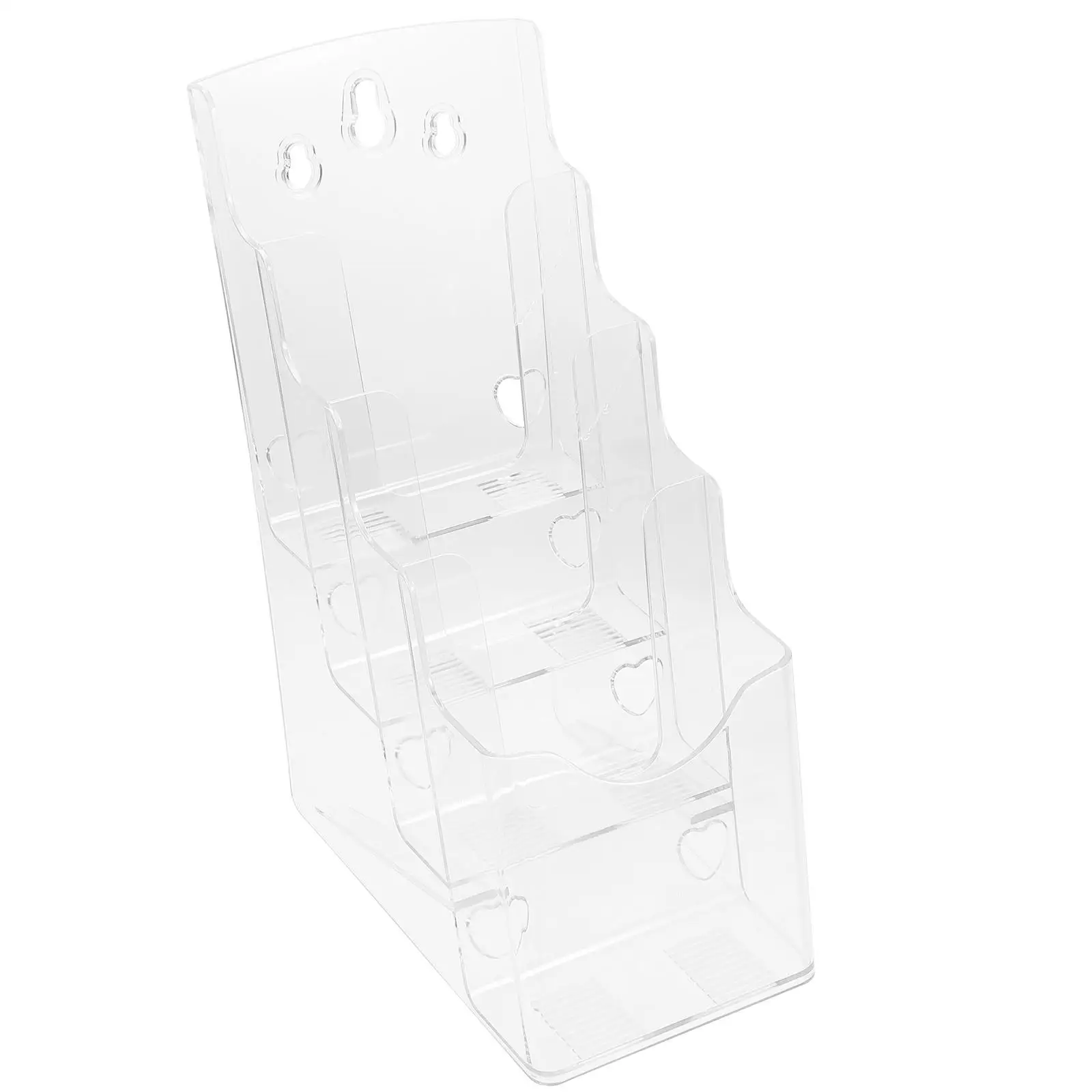 Magazine Holder Display Folding Rack Desktop Stand File Organizer Card Transparent Acrylic Wall Mount
Magazine Holder Display Folding Rack Desktop Stand File Organizer Card Transparent Acrylic Wall Mount