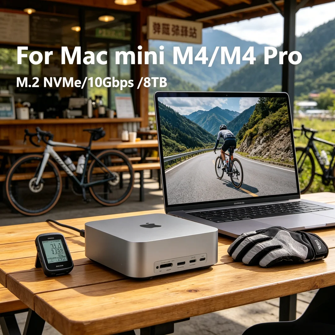 Aesthetic Avant-Garde Ssd Docking For 2024 MAC Mini M4/M4 Pro Stand with M.2 NVMe SSD Enclosure 4K/60HZ HDMI-Com SD4.0 TF4.0 10G
Aesthetic Avant-Garde Ssd Docking For 2024 MAC Mini M4/M4 Pro Stand with M.2 NVMe SSD Enclosure 4K/60HZ HDMI-Com SD4.0 TF4.0 10G