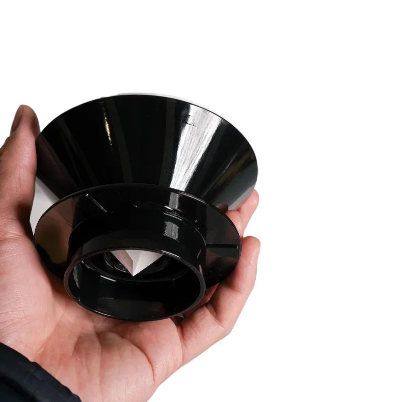 black new V2 series 80-degree cone coffee filter cup
black new V2 series 80-degree cone coffee filter cup