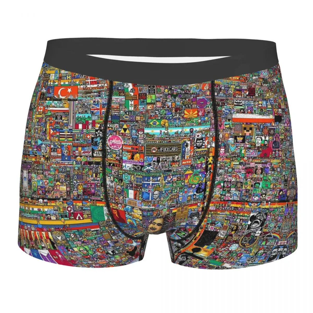 Reddit R Place Pixel Art 2022 Ultra HD официальное брезентовое нижнее белье, мужские трусы, мужское нижнее белье, сексуальные шорты, боксеры, трусы
Reddit R Place Pixel Art 2022 Ultra HD официальное брезентовое нижнее белье, мужские трусы, мужское нижнее белье, сексуальные шорты, боксеры, трусы
