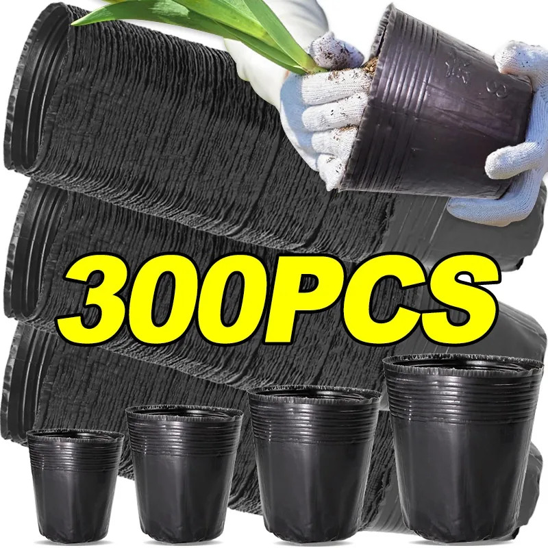 50/300x Black Nursery Grow Bag Plastic Pots Seeds Starting Seedling Container Nutrition Outdoor Garden Vegetable Box Cuttings
50/300x Black Nursery Grow Bag Plastic Pots Seeds Starting Seedling Container Nutrition Outdoor Garden Vegetable Box Cuttings