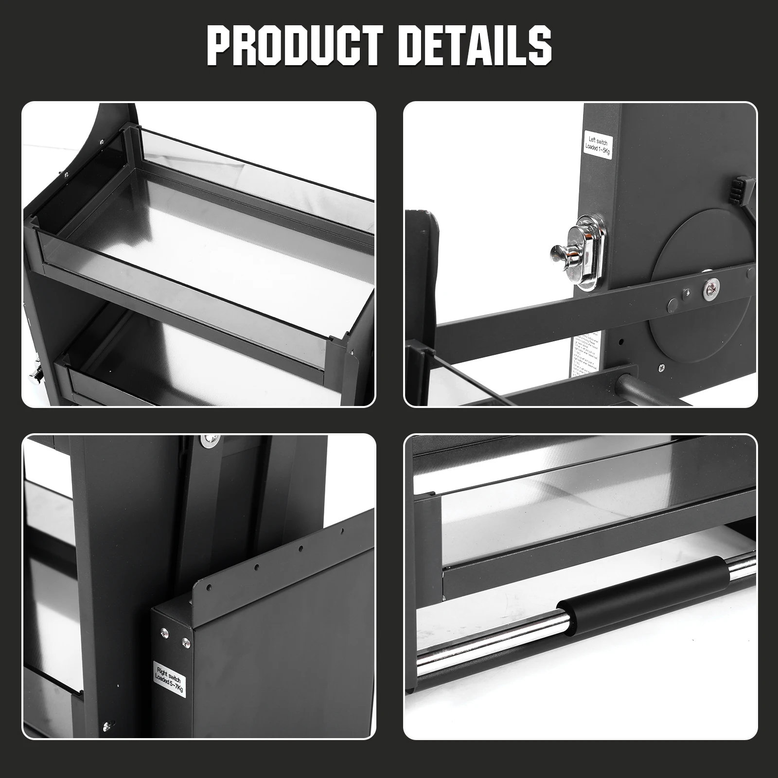 2-Tier Pull Down Cabinet Organizer Aluminum Alloy 22.2 Inch Heavy Duty Cabinet Organizer Large Storage Space 15kg
2-Tier Pull Down Cabinet Organizer Aluminum Alloy 22.2 Inch Heavy Duty Cabinet Organizer Large Storage Space 15kg
