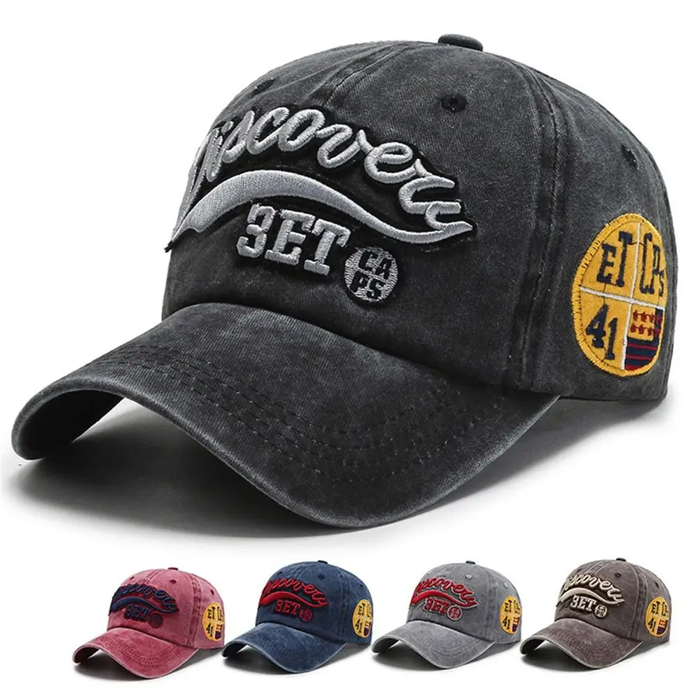 Fashion Embroidery Letter Baseball Cap Vintage Washed Hip Hop Hat Sunhat Snapback Trucker Hat Women Men
Fashion Embroidery Letter Baseball Cap Vintage Washed Hip Hop Hat Sunhat Snapback Trucker Hat Women Men