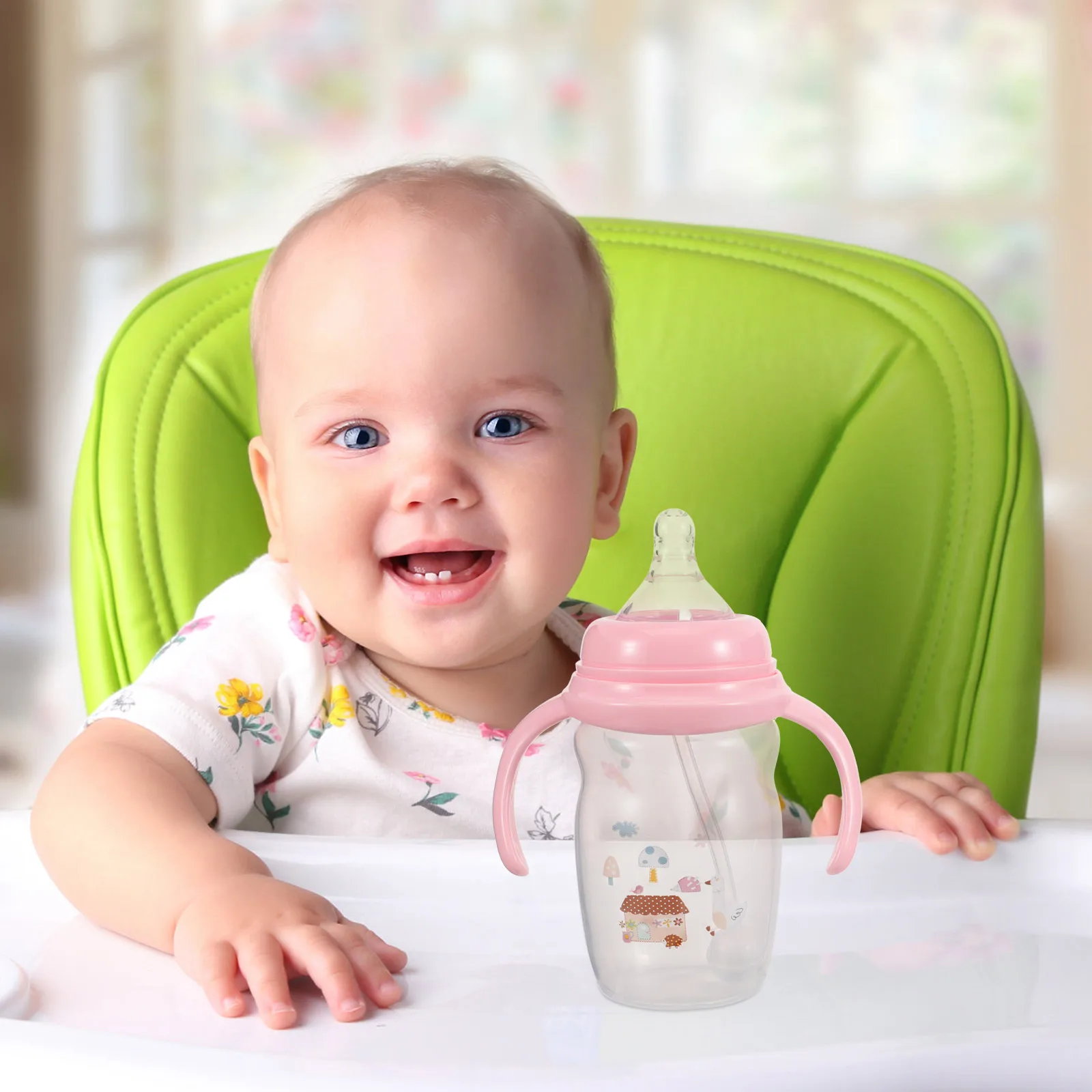 2pcs Anti Bloating Straw Baby Bottle 220ml Lightweight Portable Toddler Drinking Cup Safe Plastic Feeding Gift for Kids
2pcs Anti Bloating Straw Baby Bottle 220ml Lightweight Portable Toddler Drinking Cup Safe Plastic Feeding Gift for Kids
