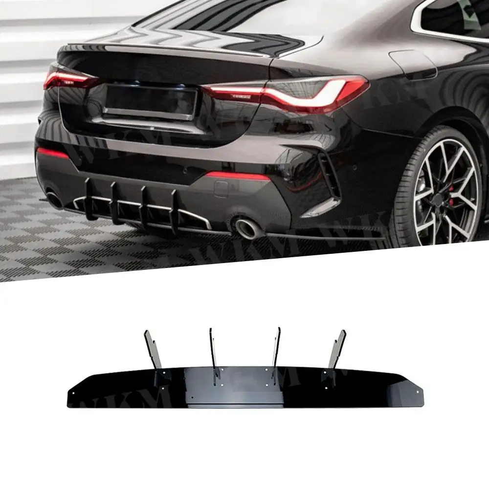 ABS Rear Bumper Diffuser Spoiler Canards Splitters Trims For BMW 4 Series G22 G23 Coupe 2021 + Car Accessories
ABS Rear Bumper Diffuser Spoiler Canards Splitters Trims For BMW 4 Series G22 G23 Coupe 2021 + Car Accessories