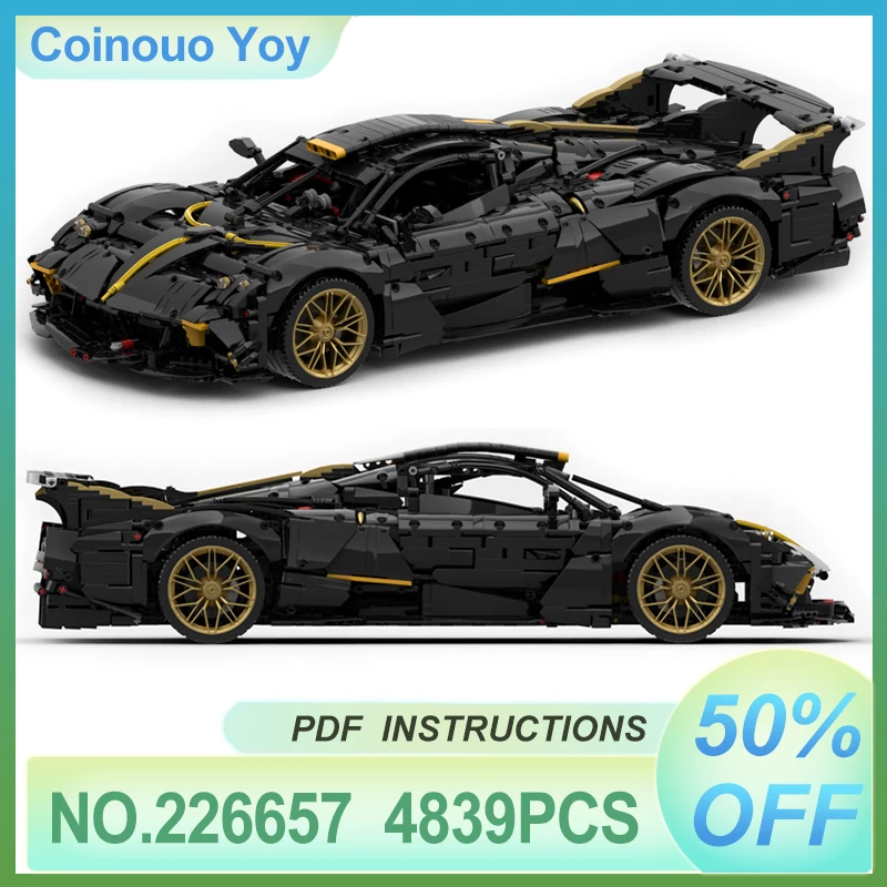 New MOC-226657 City EVO Super Sports Vehicle Hypercar Racings Model Assembly Building Bricks Puzzle Toys DIY Chrismas Gifts Kids 
New MOC-226657 City EVO Super Sports Vehicle Hypercar Racings Model Assembly Building Bricks Puzzle Toys DIY Chrismas Gifts Kids