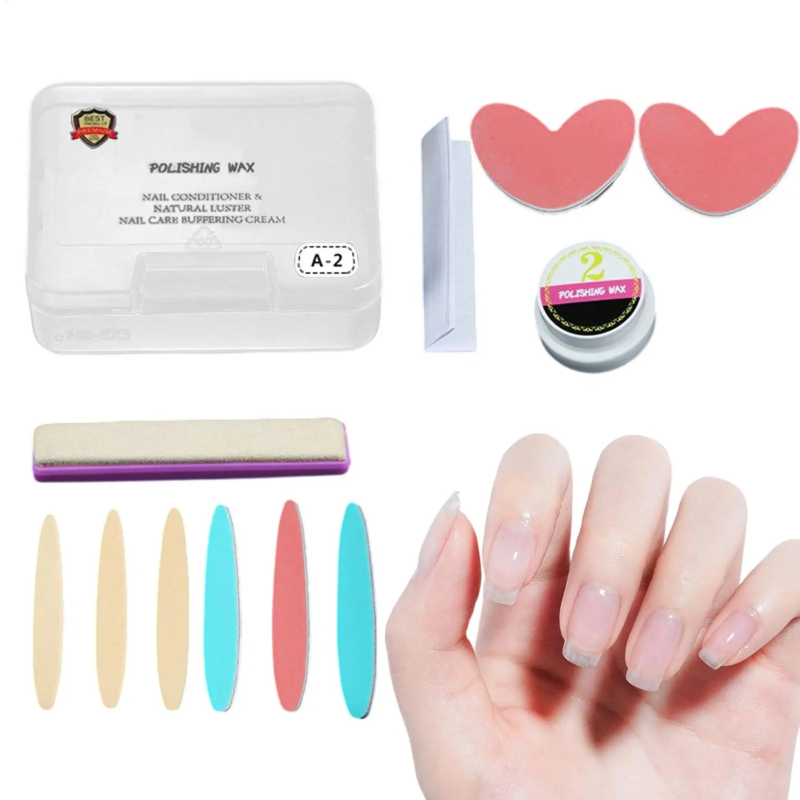 Nail Buffer Kit Nail Care Kit Pedicure Set Manicure Repair Tools Nail Set Art Sand Files Buffer Nail buffer &shine kit for Women
Nail Buffer Kit Nail Care Kit Pedicure Set Manicure Repair Tools Nail Set Art Sand Files Buffer Nail buffer &shine kit for Women