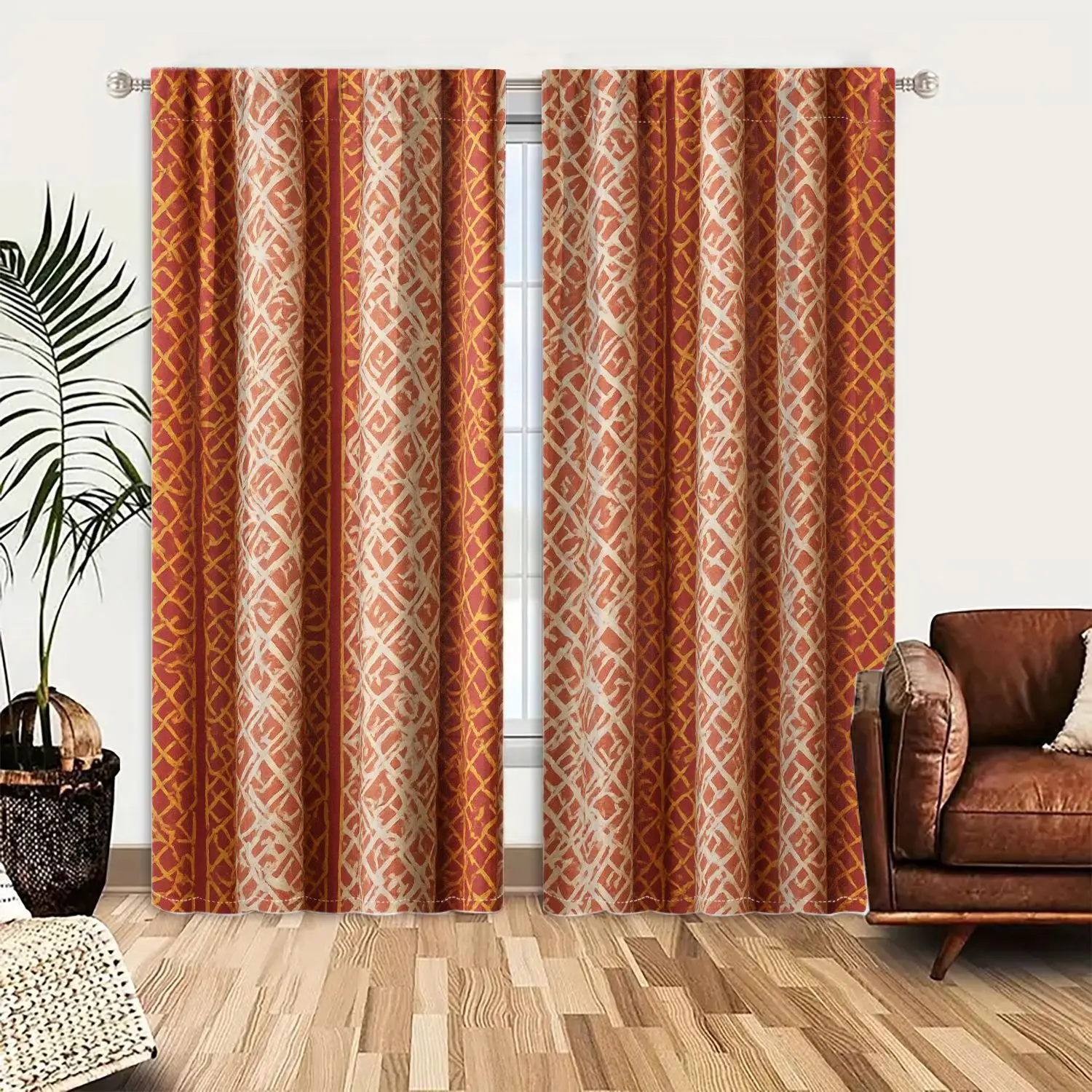 2Pcs Curtain Textile With Vertical Pleats Patterns Window Drapes For Bedroom Living Room Decoration Window Treatment.
2Pcs Curtain Textile With Vertical Pleats Patterns Window Drapes For Bedroom Living Room Decoration Window Treatment.