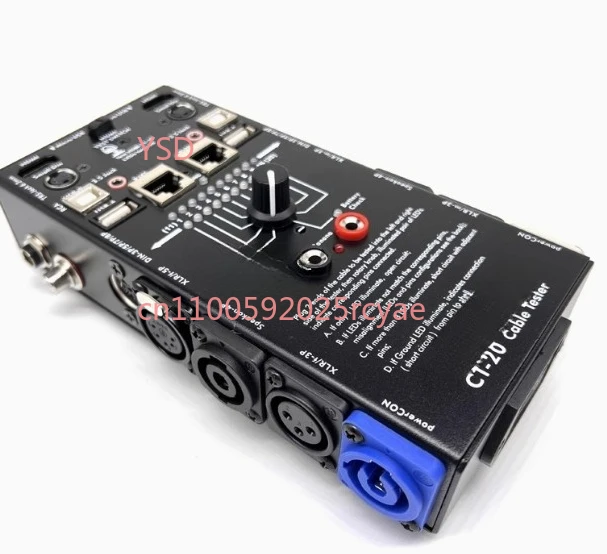 Многофункциональный кабельный тестер для аудиосигнальных кабелей HDMI CT-20
Многофункциональный кабельный тестер для аудиосигнальных кабелей HDMI CT-20