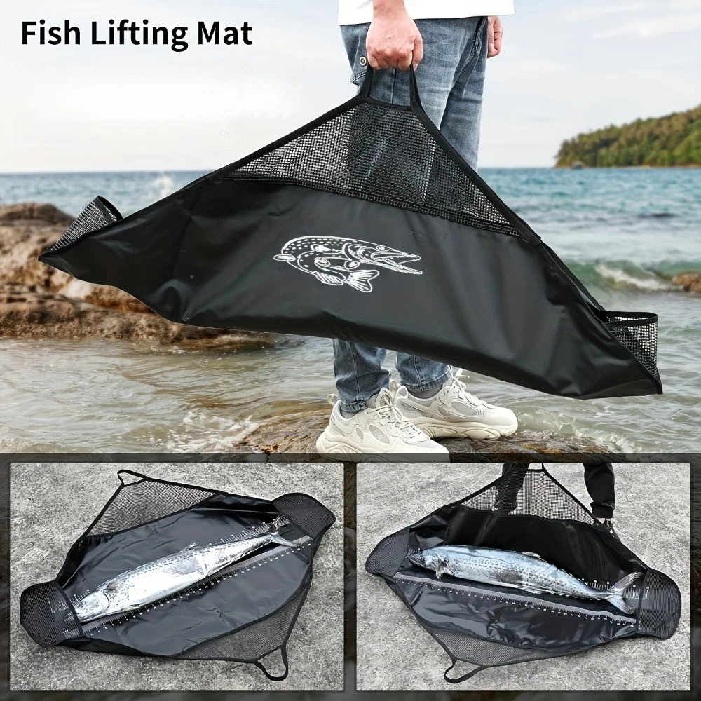 Fishing Tournament Weigh in Fish Bag Heavy Duty Fish Bags Fish Weigh Bags Folding Sling Fish Bag Fish Transport Bag Leakproof
Fishing Tournament Weigh in Fish Bag Heavy Duty Fish Bags Fish Weigh Bags Folding Sling Fish Bag Fish Transport Bag Leakproof