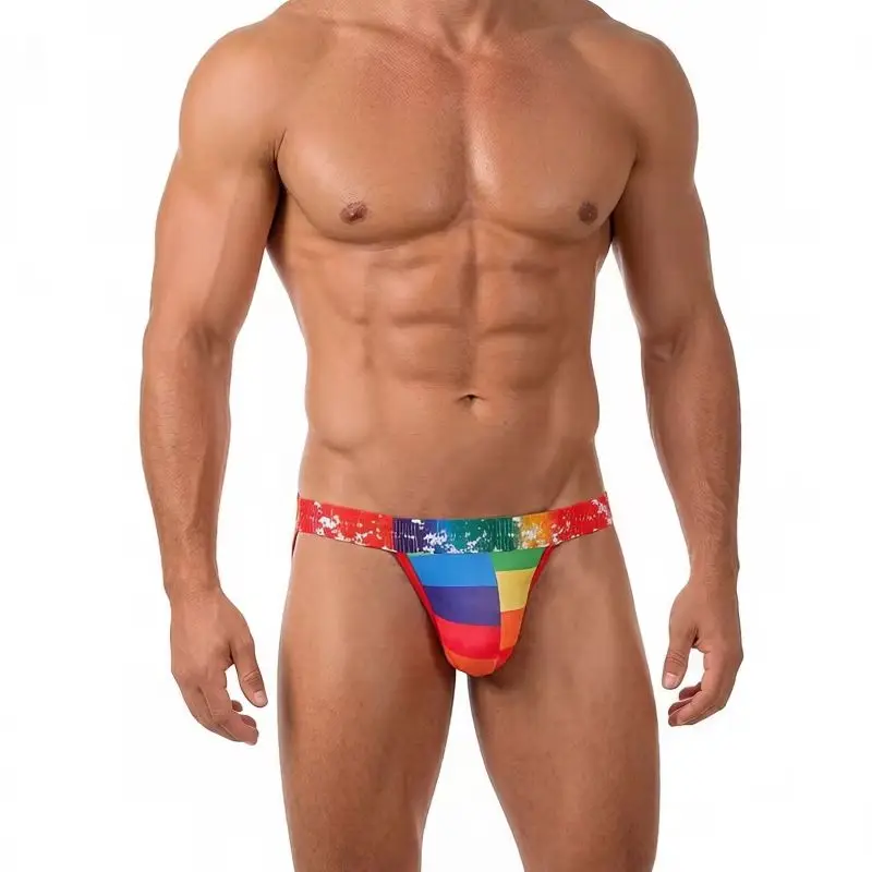 Sexy Men Briefs High-cut Breathable Bulge Pouch Panties Cartoon Prints Wide Waistband Underpants Man Low-rise Lingerie
Sexy Men Briefs High-cut Breathable Bulge Pouch Panties Cartoon Prints Wide Waistband Underpants Man Low-rise Lingerie