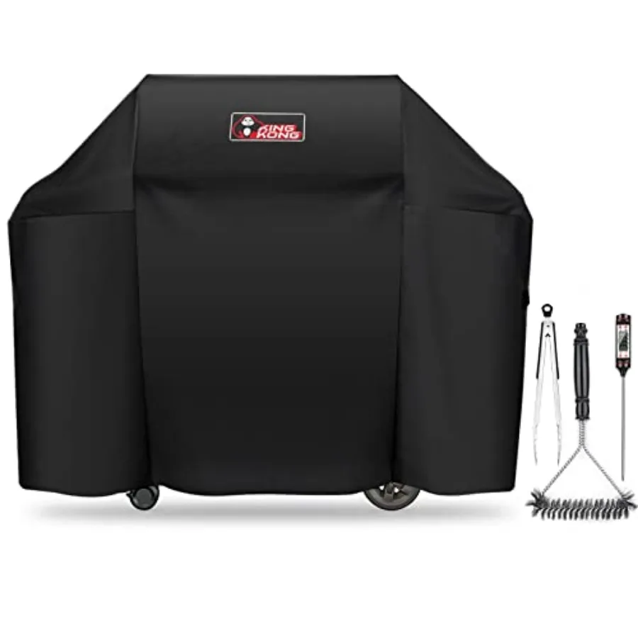 7130 Grill Cover for Weber Genesis II 3 Burner Grill and Genesis 300 Series Grills Compared to 7130 including Brush, Tongs and
7130 Grill Cover for Weber Genesis II 3 Burner Grill and Genesis 300 Series Grills Compared to 7130 including Brush, Tongs and
