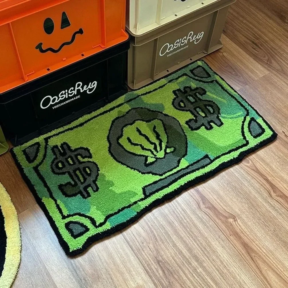 Cartoon Money Rugs Waterproof Floor Mat Fluff Carpet Non-slip DoorMat Halloween Decor Banknote Rug for Bathroom Hallway Balcony
Cartoon Money Rugs Waterproof Floor Mat Fluff Carpet Non-slip DoorMat Halloween Decor Banknote Rug for Bathroom Hallway Balcony