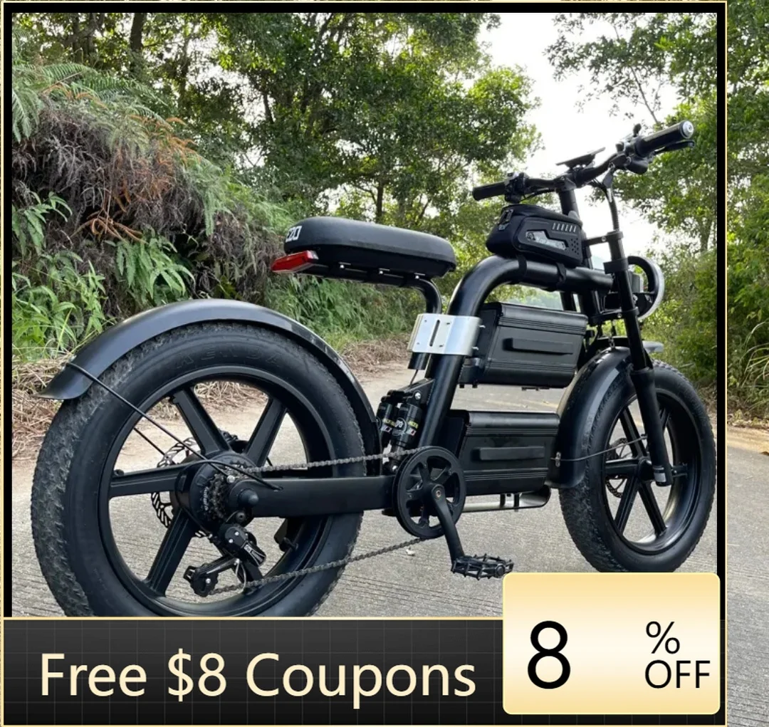 STLF USA Europe Best Seller 60V Electric Mountain Bike Power Lithium Battery Long Distance Rear Hub Motor 150KM Range 20"
STLF USA Europe Best Seller 60V Electric Mountain Bike Power Lithium Battery Long Distance Rear Hub Motor 150KM Range 20"