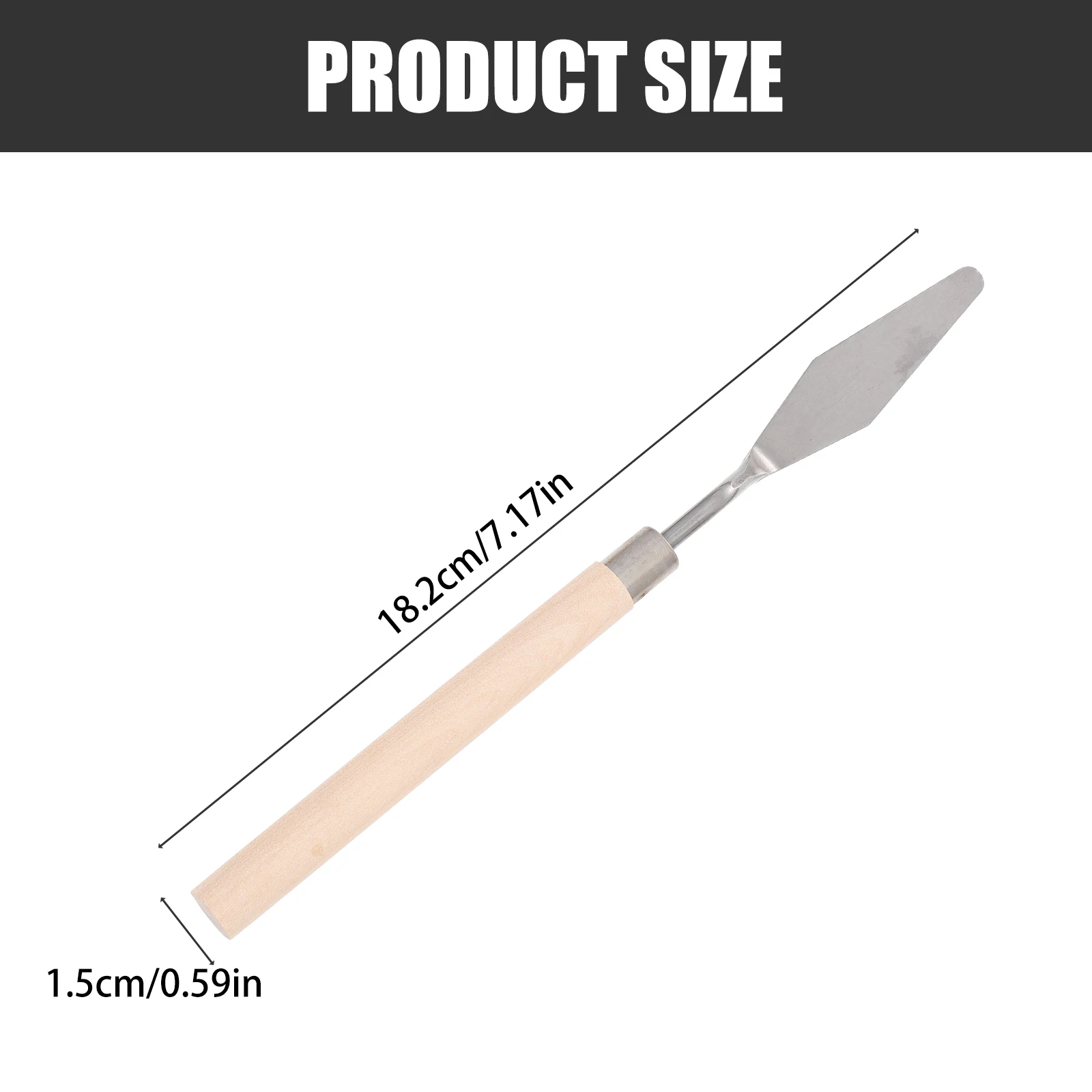 7pcs Oil Painting Spatula Stainless Steel Wood Handle Art Tools for Ceramics Pottery Fabric Wall Decoration Student Accessories
7pcs Oil Painting Spatula Stainless Steel Wood Handle Art Tools for Ceramics Pottery Fabric Wall Decoration Student Accessories