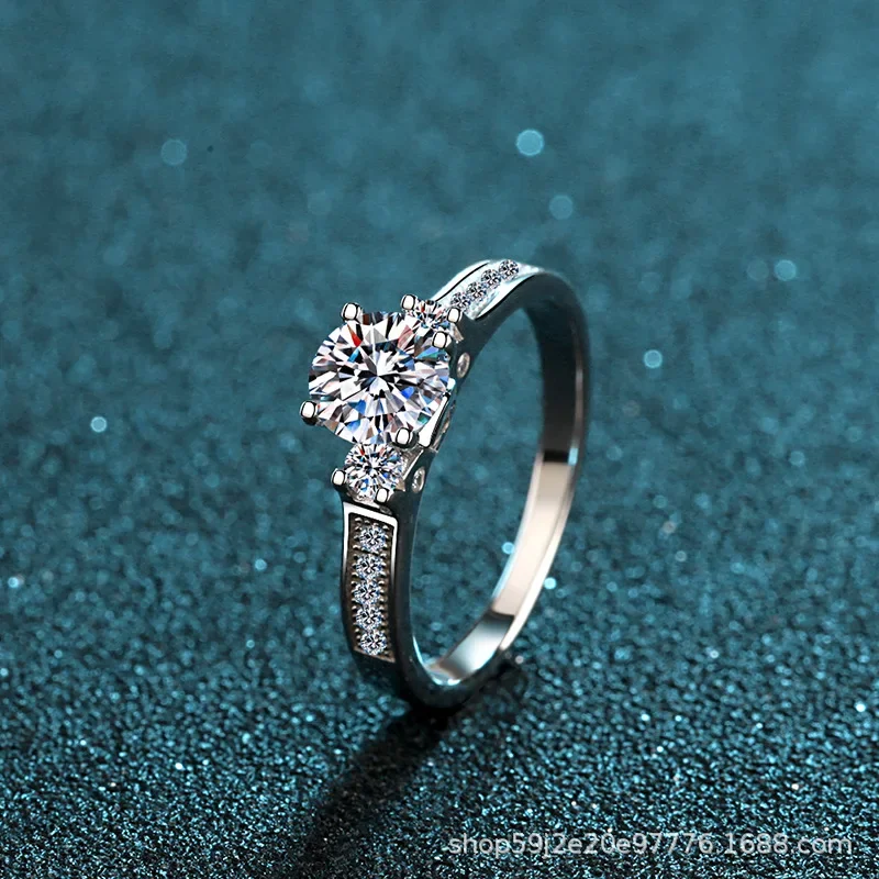 D VVS1 Кольца с муассанитом для женщин, обручальные свадебные украшения с GRA, кольцо из белого золота с бриллиантом из стерлингового серебра 925 пробы 
D VVS1 Кольца с муассанитом для женщин, обручальные свадебные украшения с GRA, кольцо из белого золота с бриллиантом из стерлингового серебра 925 пробы