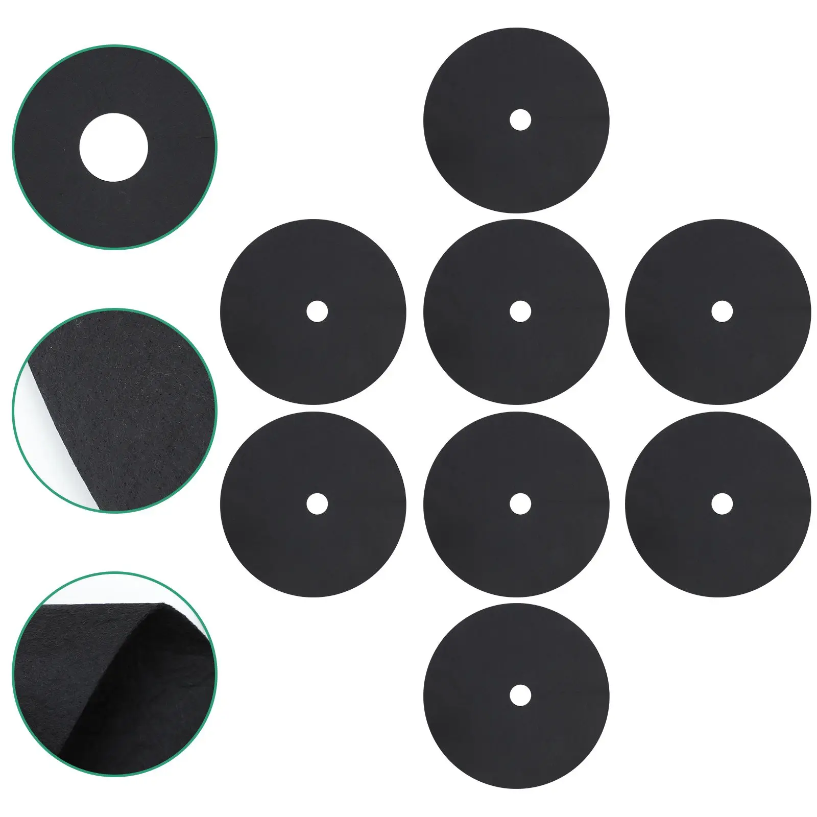 10pcs Weeding Cloth Non-Woven Gardening Biodegradable Control Fabric Ground Cover Agriculture Orchard Weeding Cloth (Black,
10pcs Weeding Cloth Non-Woven Gardening Biodegradable Control Fabric Ground Cover Agriculture Orchard Weeding Cloth (Black,