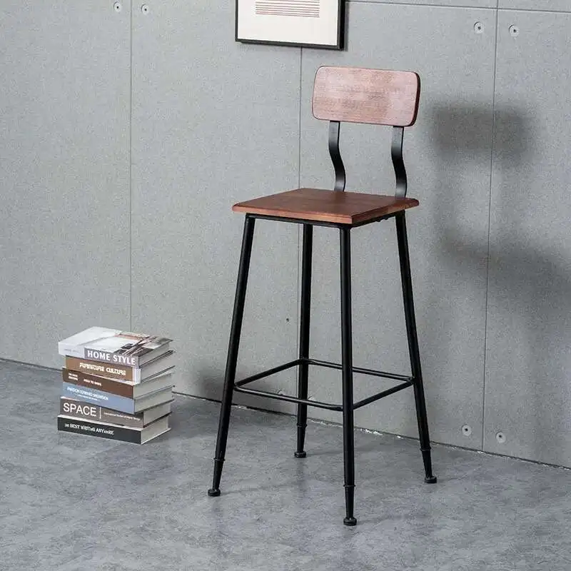 Industrial Luxury Reception Bar Stools High Nordic Modern Designer Retro Bar Stools Living Room Dining Cadeira Alta Furniture
Industrial Luxury Reception Bar Stools High Nordic Modern Designer Retro Bar Stools Living Room Dining Cadeira Alta Furniture