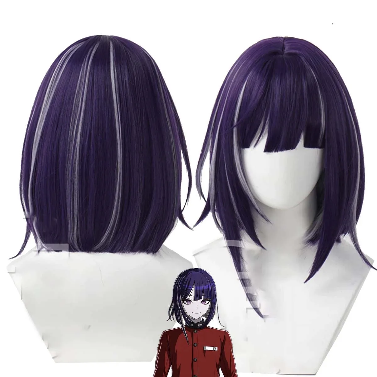 Women Halloween Party Tsukumo Ima Cosplay Purple Highlight Heat Resistant Synthetic Hair
Women Halloween Party Tsukumo Ima Cosplay Purple Highlight Heat Resistant Synthetic Hair