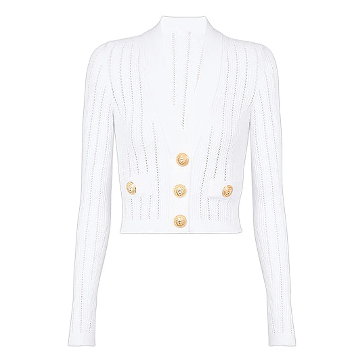 In-Stock 2025 Summer and Autumn New Long-Sleeve V-Neck Hollow Knit Sweater Top Fashion Cardigan Jacket Women Quality Supply 
In-Stock 2025 Summer and Autumn New Long-Sleeve V-Neck Hollow Knit Sweater Top Fashion Cardigan Jacket Women Quality Supply