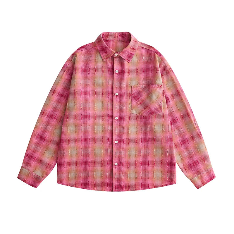 Una Reta Casual Men's Shirt Spring Autumn Tops Streetwear Hip Hop Plaid Shirts Long Sleeve Couple Shirts
Una Reta Casual Men's Shirt Spring Autumn Tops Streetwear Hip Hop Plaid Shirts Long Sleeve Couple Shirts
