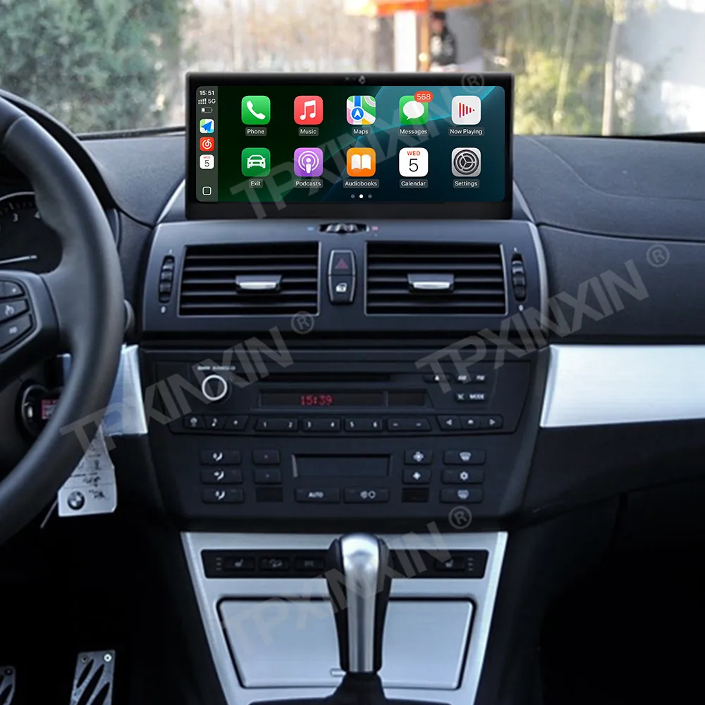 10,25-дюймовый автомобильный радиоприемник Android 13.0 для BMW X3 2005-2010 CCC Carplay GPS-навигатор Мультимедийный плеер QLED Головное устройство с сенсорным экраном
10,25-дюймовый автомобильный радиоприемник Android 13.0 для BMW X3 2005-2010 CCC Carplay GPS-навигатор Мультимедийный плеер QLED Головное устройство с сенсорным экраном