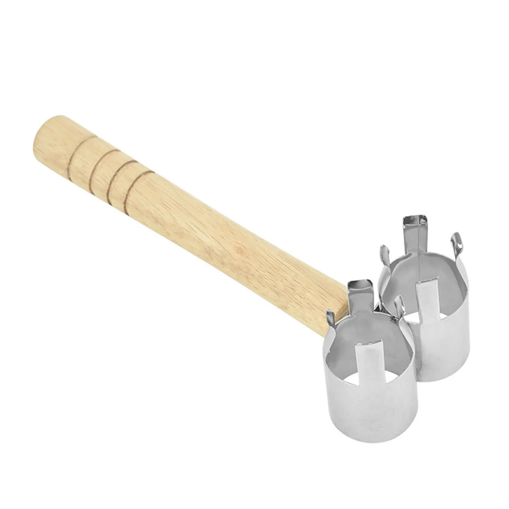 Handheld Stainless Steel Moxibustion Clip Portable Moxa Roll Clamp Moxa Sticks Clip Dual Head Moxibustion Tool With Wooden
Handheld Stainless Steel Moxibustion Clip Portable Moxa Roll Clamp Moxa Sticks Clip Dual Head Moxibustion Tool With Wooden