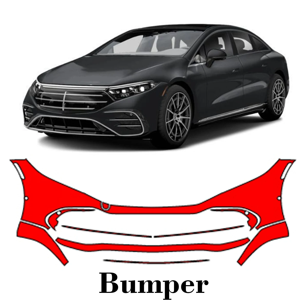 Car Precut Paint Protection Film Front Bumper Anti-scratch Exterior TPU PPF For Mercedes Benz EQS Sedan 2022-2025
Car Precut Paint Protection Film Front Bumper Anti-scratch Exterior TPU PPF For Mercedes Benz EQS Sedan 2022-2025