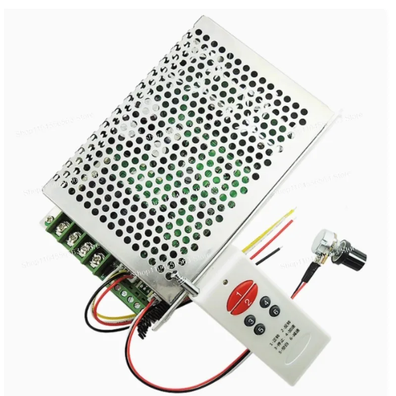 Wireless Remote Control 30A DC Motor Speed Controller 12V 24V 30v Forward and Reverse Motor Drive Board Module
Wireless Remote Control 30A DC Motor Speed Controller 12V 24V 30v Forward and Reverse Motor Drive Board Module