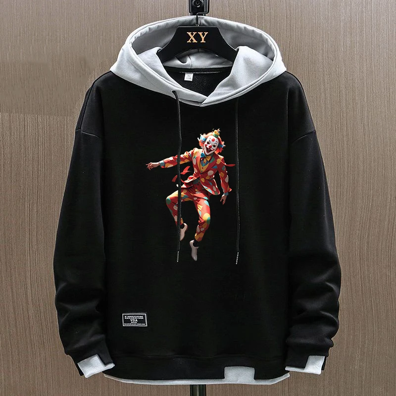 Casual Printed Loose Men's Sweatshirt Winter Fashionable Youthful Polyester Fabric round Neck Regular Sleeve Hoodie
Casual Printed Loose Men's Sweatshirt Winter Fashionable Youthful Polyester Fabric round Neck Regular Sleeve Hoodie