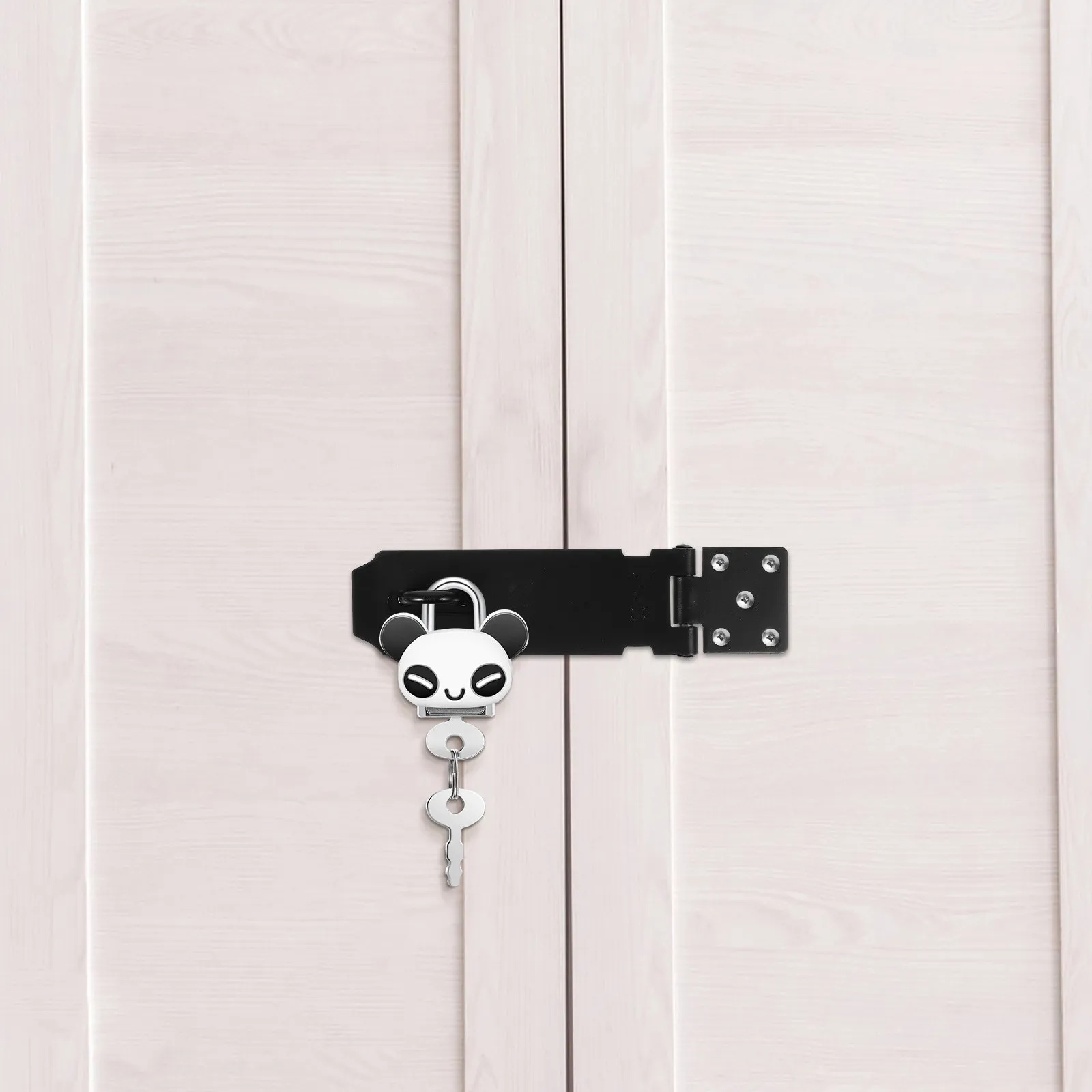 1Set Retro Panda Cabinet Lock Small Padlock with Key High Hardness Lightweight Lock for Wooden Box Jewelry Chest Locker
1Set Retro Panda Cabinet Lock Small Padlock with Key High Hardness Lightweight Lock for Wooden Box Jewelry Chest Locker