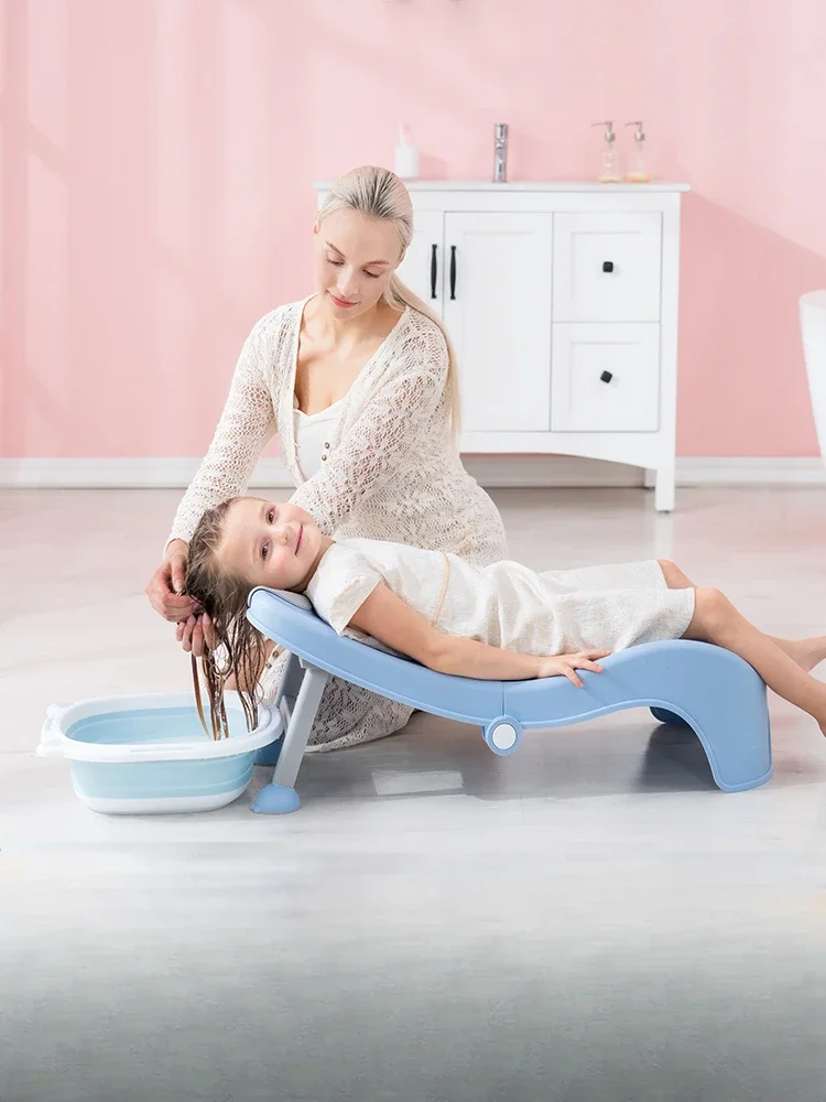 Childrens Recliner Foldable Shampoo Chairs Baby Stool Can Sit Lie Down Home Large Size Shampoo Chairs Comfort Furniture WT
Childrens Recliner Foldable Shampoo Chairs Baby Stool Can Sit Lie Down Home Large Size Shampoo Chairs Comfort Furniture WT
