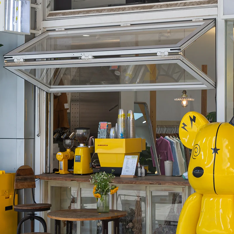 Custom. Up and Down Folding Window Aluminum Alloy Full Open Window Milk Tea Coffee Shop Kitchen Bar Counter Glass Window wit
Custom. Up and Down Folding Window Aluminum Alloy Full Open Window Milk Tea Coffee Shop Kitchen Bar Counter Glass Window wit