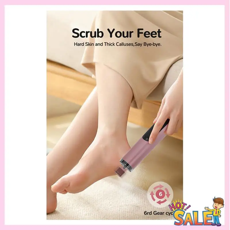 A88X Foot Care Electric Callus Remover File Pedicure Tool For Heels Foot Grinder With Sandpaper
A88X Foot Care Electric Callus Remover File Pedicure Tool For Heels Foot Grinder With Sandpaper