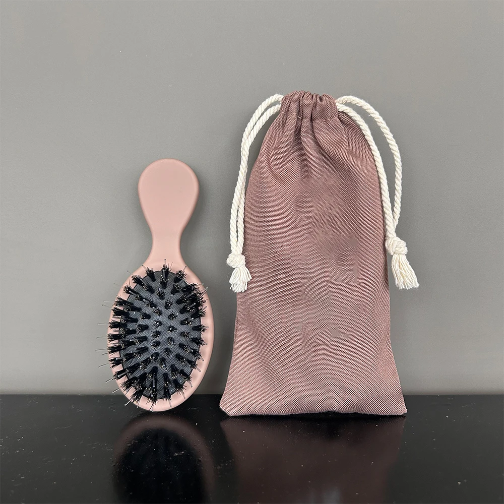 ARLANY Boar Bristle Hair Comb for Hair Extensions Mini Matte Finish Hair Scalp Massage Comb Hairbrush Detangling Cushion Brush
ARLANY Boar Bristle Hair Comb for Hair Extensions Mini Matte Finish Hair Scalp Massage Comb Hairbrush Detangling Cushion Brush