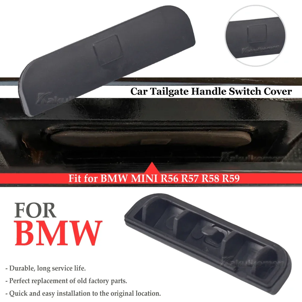 Car Rear Door Tailgate Handle Switch Cover Button Cap Rear Trunk Handle Rubber Cover Lid Pad for BMW MINI Cooper R56 R57 R58 R59
Car Rear Door Tailgate Handle Switch Cover Button Cap Rear Trunk Handle Rubber Cover Lid Pad for BMW MINI Cooper R56 R57 R58 R59