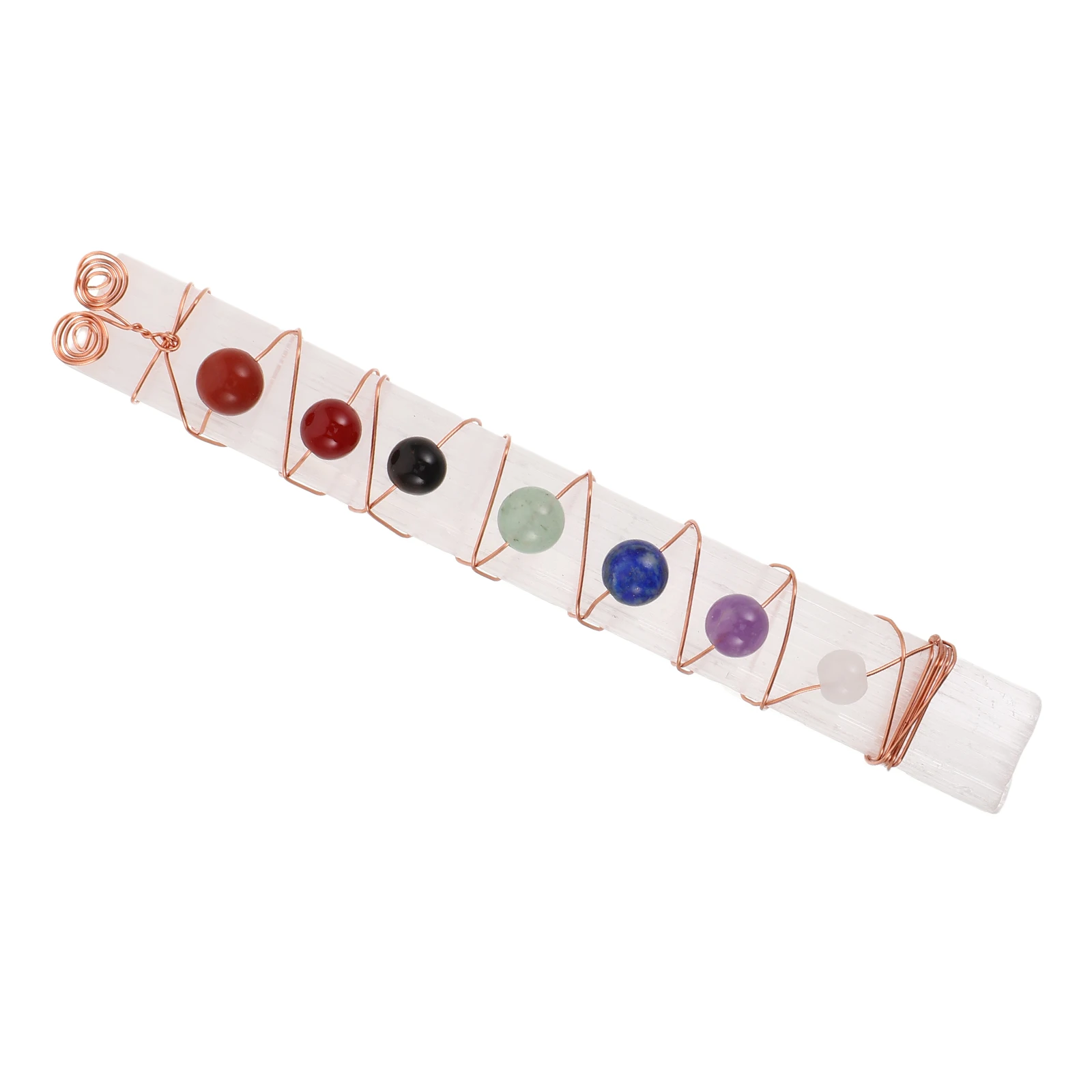 Crystal Handle Copper Wire Decoration Wrapped Stone Electric Ornament Gemstone with
Crystal Handle Copper Wire Decoration Wrapped Stone Electric Ornament Gemstone with