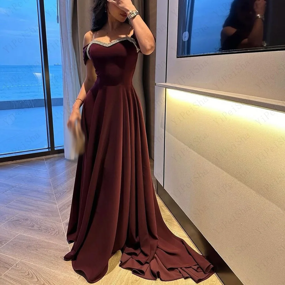 Customized Mermaid Prom Dresses Floor-length Spaghetti Strap Sleeveless Evening Gown Fashion Sequined Simple Draped Party Gown
Customized Mermaid Prom Dresses Floor-length Spaghetti Strap Sleeveless Evening Gown Fashion Sequined Simple Draped Party Gown