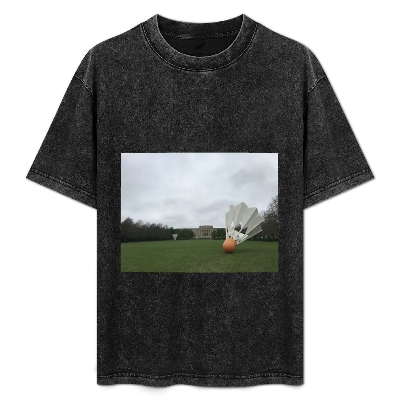 Nelson Atkins Shuttlecock T-Shirt Quick Dry Training Short Sleeve Tee
Nelson Atkins Shuttlecock T-Shirt Quick Dry Training Short Sleeve Tee