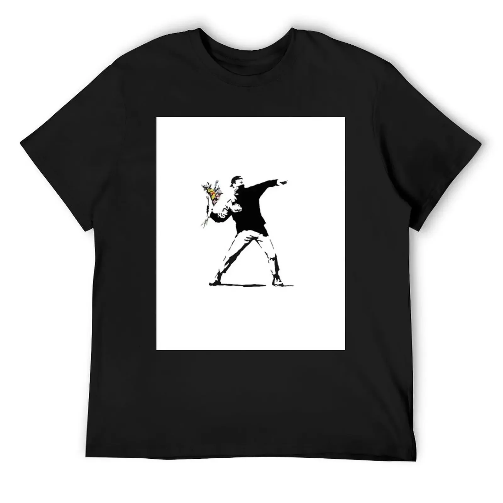 Banksy Flower Thrower T-Shirt plus sizes vintage anime tshirt shirts graphic tee men
Banksy Flower Thrower T-Shirt plus sizes vintage anime tshirt shirts graphic tee men