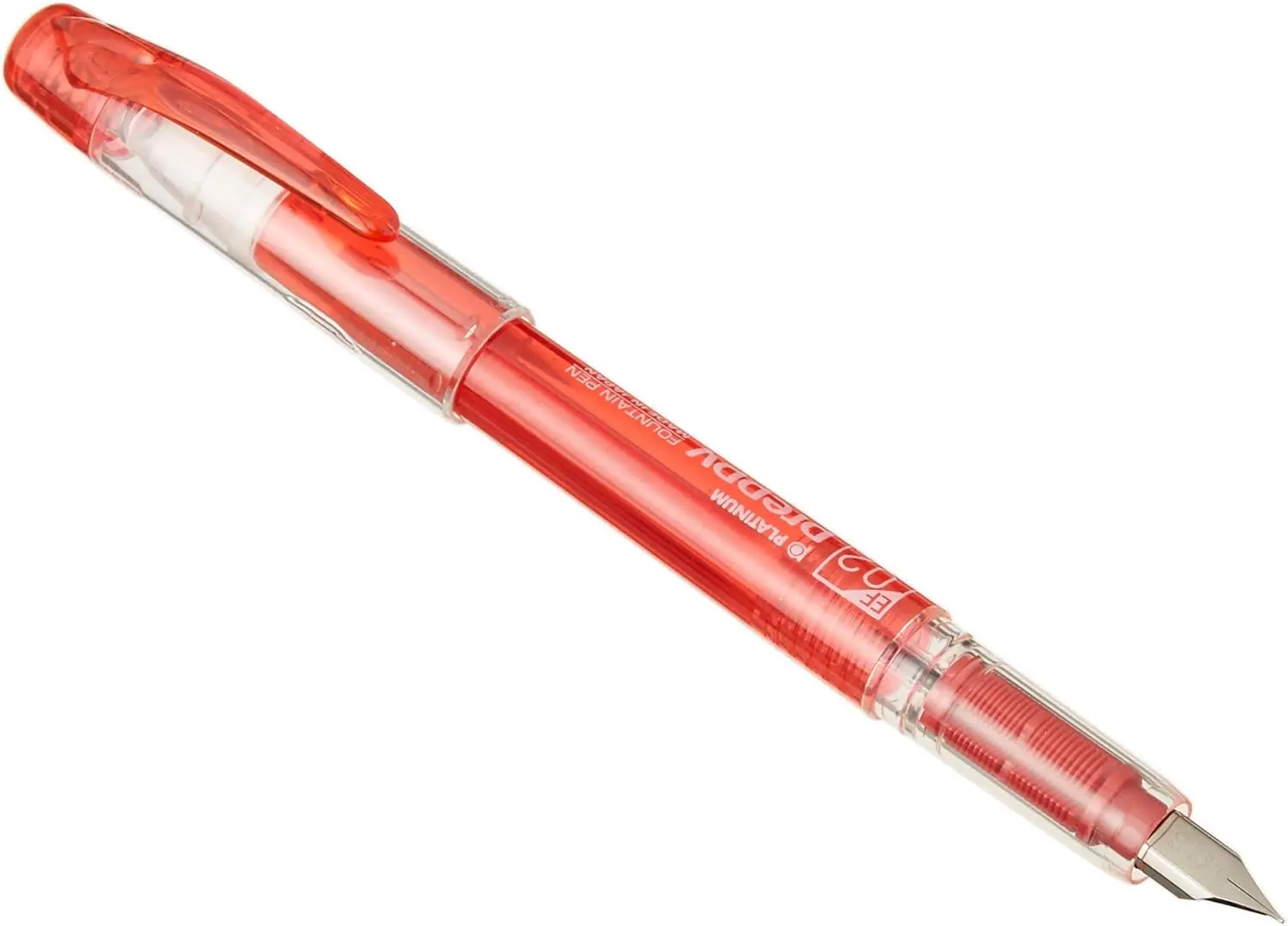 Extra-Fine Red Fountain Pen with Platinum Nib, Smooth Writing for Daily Use
Extra-Fine Red Fountain Pen with Platinum Nib, Smooth Writing for Daily Use