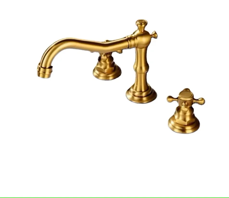 High Precision Torneira De Pia De Cozinha Luxury Double Handle Widespread Traditional Handles Popular Water Kitchen Faucet
High Precision Torneira De Pia De Cozinha Luxury Double Handle Widespread Traditional Handles Popular Water Kitchen Faucet