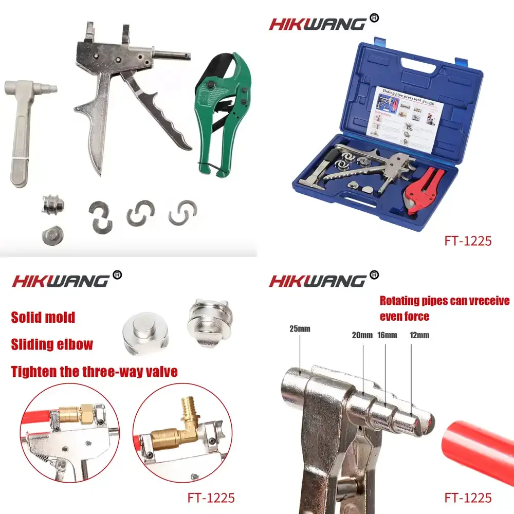 FT-1225 Manual Axial Sliding Tool Axial Pressing Tool for Pex Pipe
FT-1225 Manual Axial Sliding Tool Axial Pressing Tool for Pex Pipe
