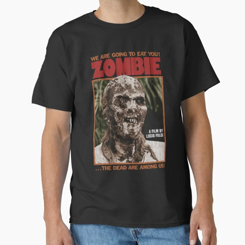 Zombié 80s vintage zombie Lucio Fulci Italian horror movies scary halloween gift T-shirt for fans Large size Tops S-6xl
Zombié 80s vintage zombie Lucio Fulci Italian horror movies scary halloween gift T-shirt for fans Large size Tops S-6xl