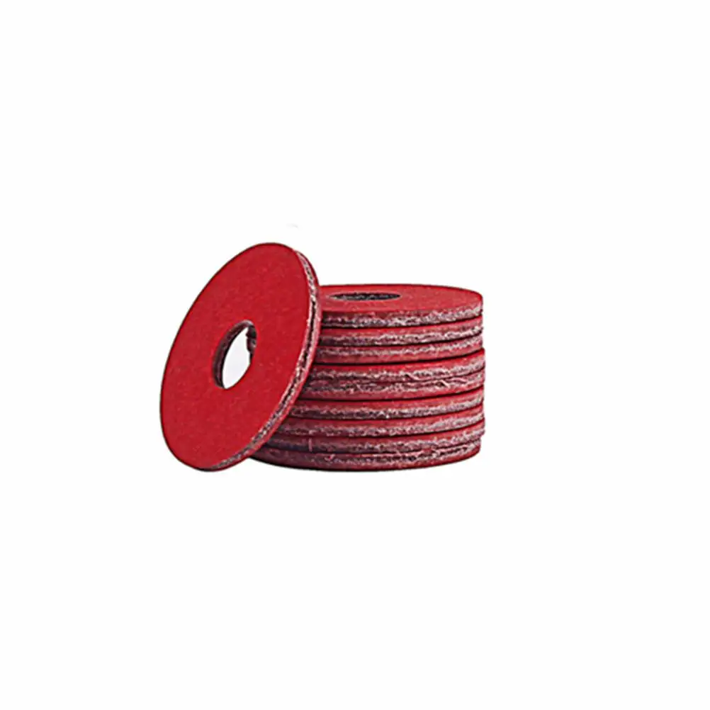 10 Pcs Red Paper Guitar Gasket Washer Pads Replacement Parts for Electric Guitar Jazz TL Bridge Protection Lightweight Standard
10 Pcs Red Paper Guitar Gasket Washer Pads Replacement Parts for Electric Guitar Jazz TL Bridge Protection Lightweight Standard
