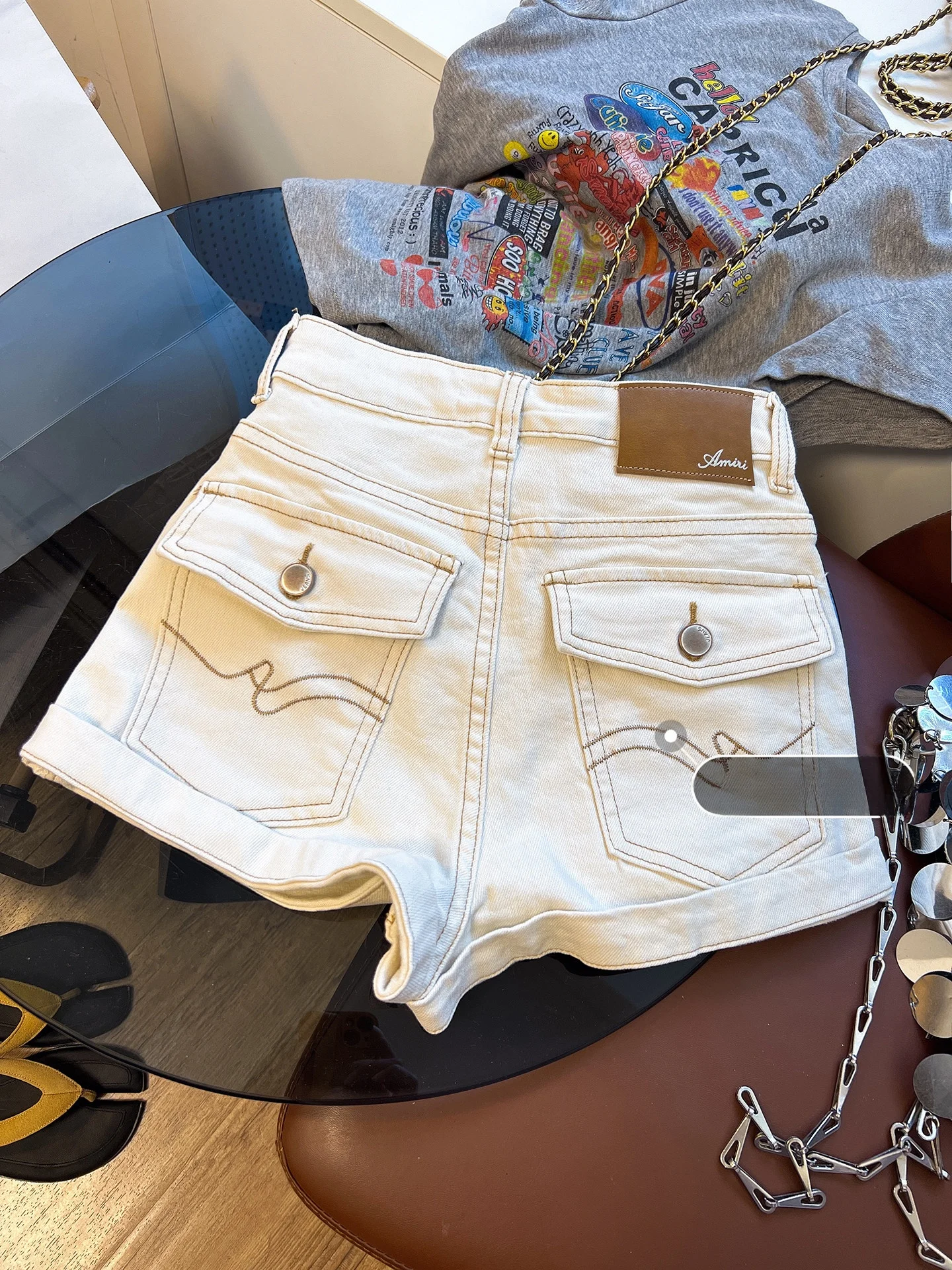 High Waist Slim Fit Denim Shorts Women's Spicy Girl Design Sense Cuffed Hot Pants Spring Summer New Arrival Casual Cotton Jeans
High Waist Slim Fit Denim Shorts Women's Spicy Girl Design Sense Cuffed Hot Pants Spring Summer New Arrival Casual Cotton Jeans