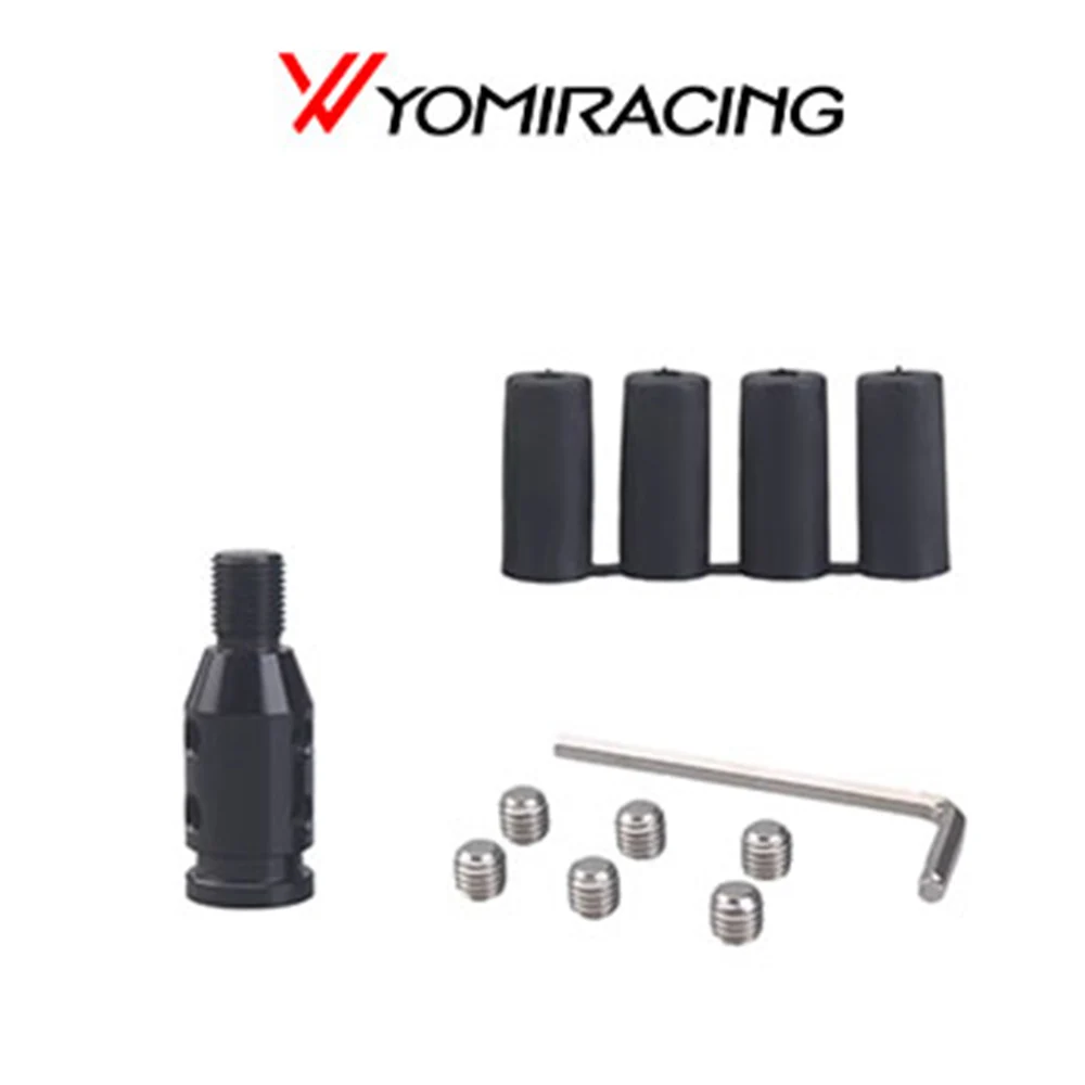 YOMI Universal for Non Threaded Shifters M12x1.25 Aluminum Alloy Car Auto Gear Manual Shift Knob Adapter Black
YOMI Universal for Non Threaded Shifters M12x1.25 Aluminum Alloy Car Auto Gear Manual Shift Knob Adapter Black