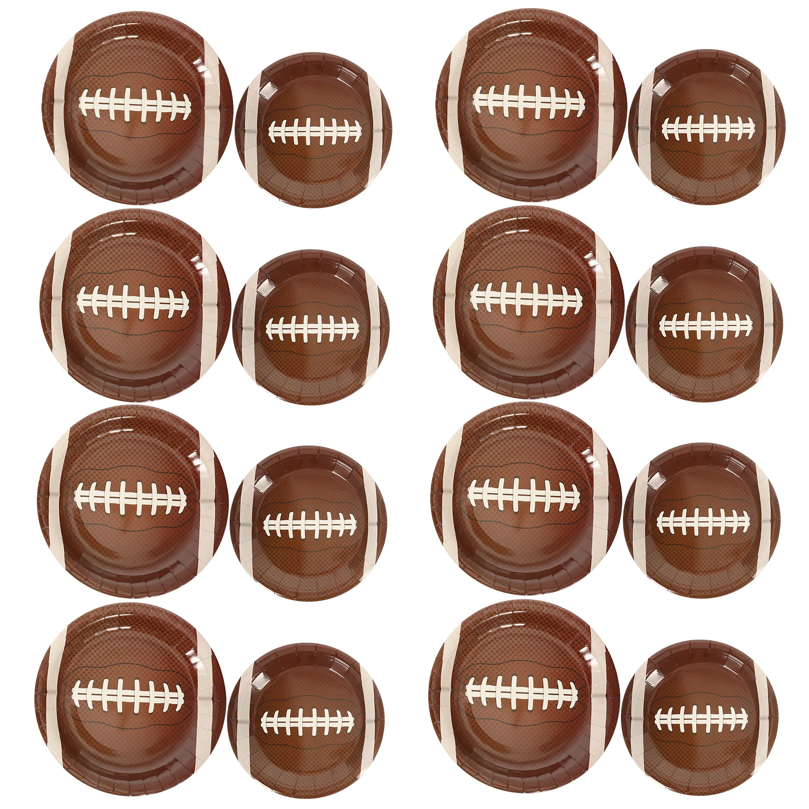 20pcs Rugby Themed Paper Plates 7 Inch 9 Inch Disposable Party Dinnerware Cake Supplies Food Serving Holiday Tableware
20pcs Rugby Themed Paper Plates 7 Inch 9 Inch Disposable Party Dinnerware Cake Supplies Food Serving Holiday Tableware