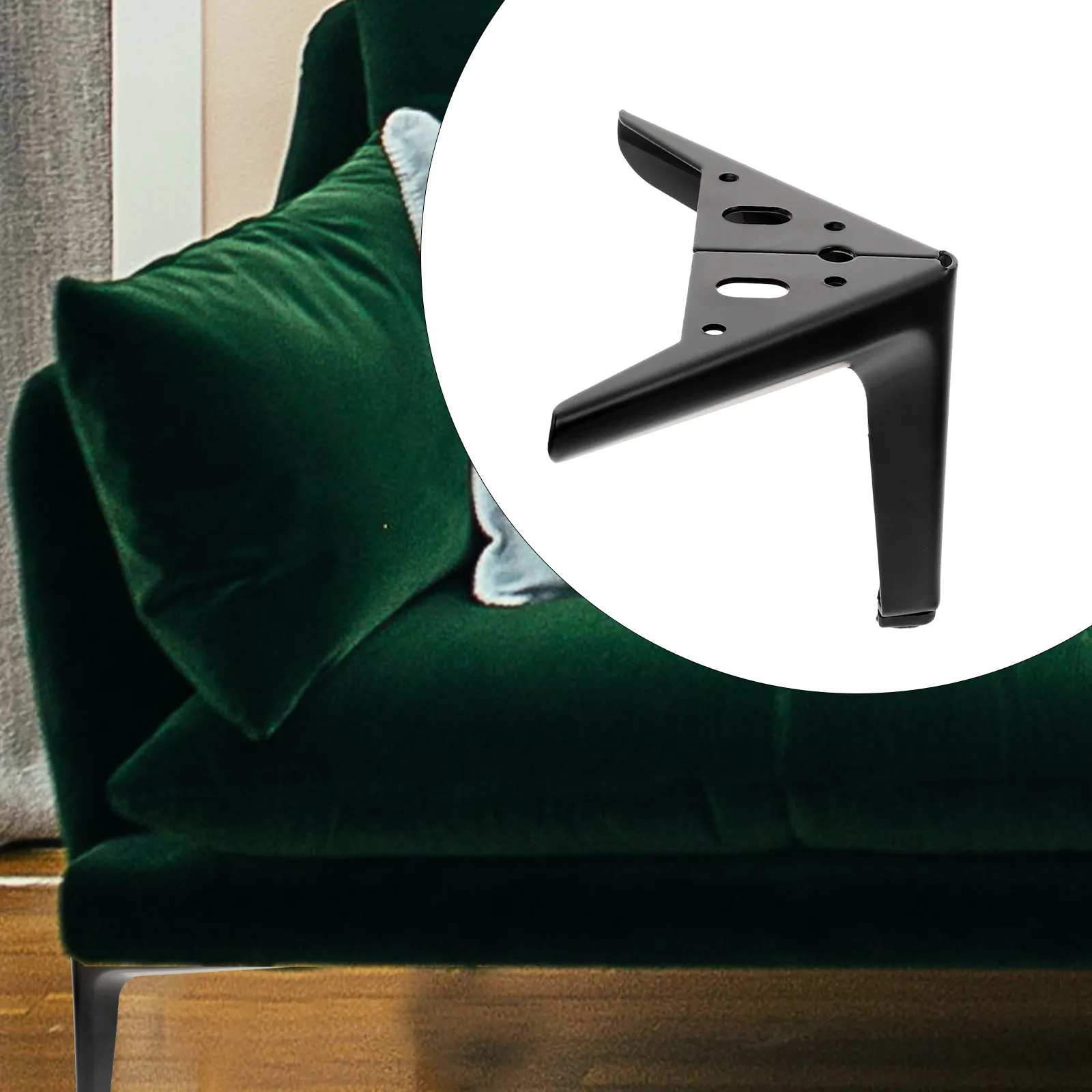 4Pcs Steel Furniture Legs Metal Sofa Support Feet for Bed Cabinet Dresser Heavy Duty Replacement Triangle Furniture Feet
4Pcs Steel Furniture Legs Metal Sofa Support Feet for Bed Cabinet Dresser Heavy Duty Replacement Triangle Furniture Feet
